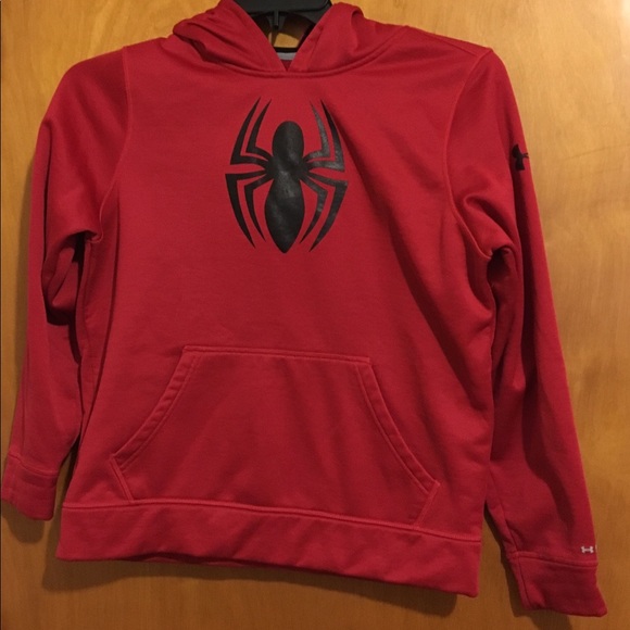 under armour spiderman hoodie